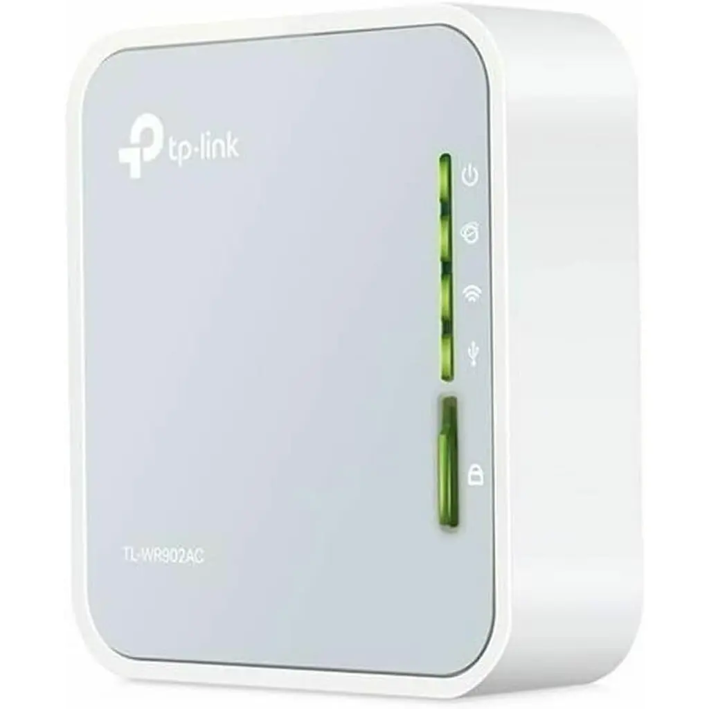 TP-Link AC750 Wireless Portable Nano Travel Router(TL-WR902AC) - Support Multiple Modes, 1 USB 2.0 Port - 1